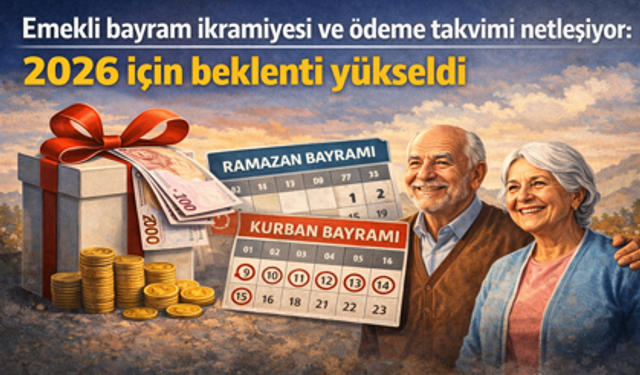 Emekli bayram ikramiyesi ve ödeme takvimi netleşiyor: 2026 için beklenti yükseldi