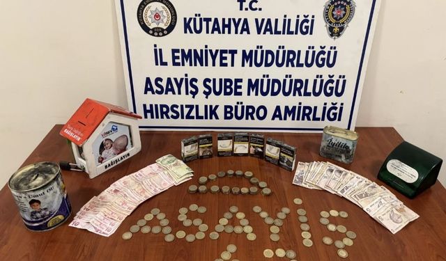 Kütahya’da 4 Ayrı Hırsızlık Olayının Şüphelisi Tutuklandı