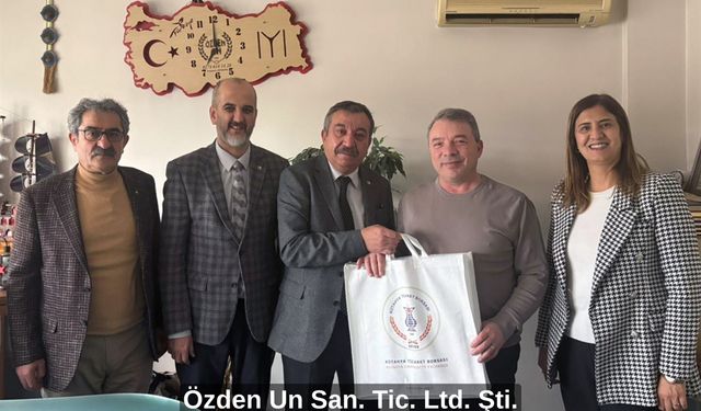 Başkan Necati Gültekin Tavşanlı’daki Borsa Üyeleriyle Bir Araya Geldi