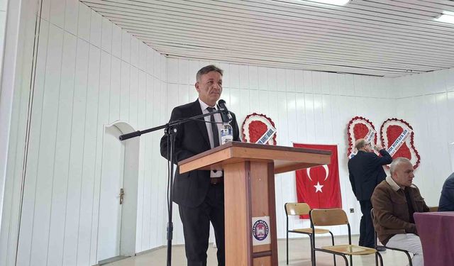 Hisarcık Esnaf Odası’nda başkanlık koltuğu Süleyman Çelik’in