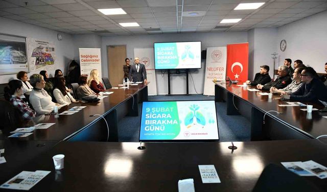 Kurumda örnek başarı: Sigarayı bırakan 25 kişi ödüllendirildi