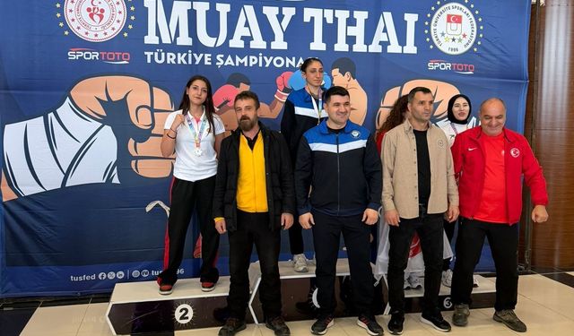 Üniversiteler arası Muaythai Şampiyonasında Manisalı sporculardan 3 madalya