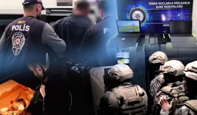 Kütahya dahil 28 ilde siber suç operasyonu: Yüzlerce gözaltı