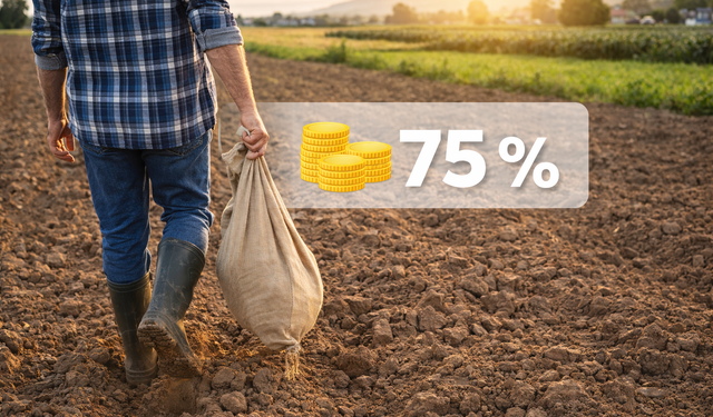 Toprağı olanlara büyük fırsat: Devlet yüzde 75 hibe verecek