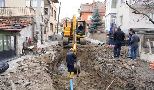 Tavşanlı’da dev altyapı hamlesi! 5 sokak baştan sona değişiyor