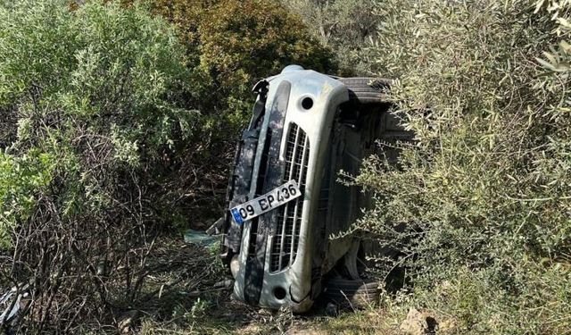 İtfaiye zamanla yarıştı: Araçta sıkışan sürücü kurtarıldı