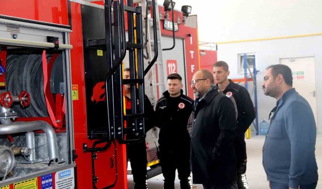 Sanayi bölgesinde güvenlik artıyor: OSB itfaiyesine yeni araç