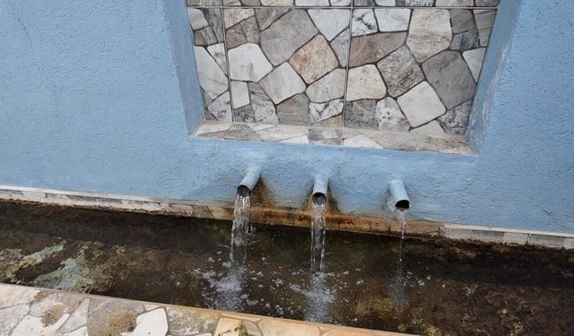 Kütahya'nın köyündeki çeşme 156 yıldır vatandaşa şifa dağıtıyor