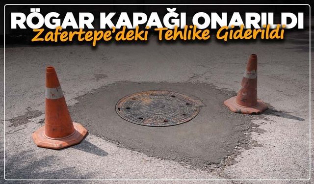 Zafertepe’deki risk ortadan kalktı: Müdahale geldi