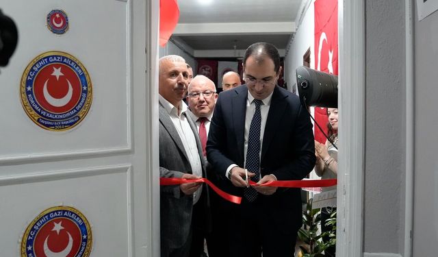 Tavşanlı’da anlamlı açılış: Şehit ve gazi aileleri için dernek kuruldu