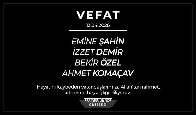 Kütahya’da acı gün: 4 kişi hayatını kaybetti