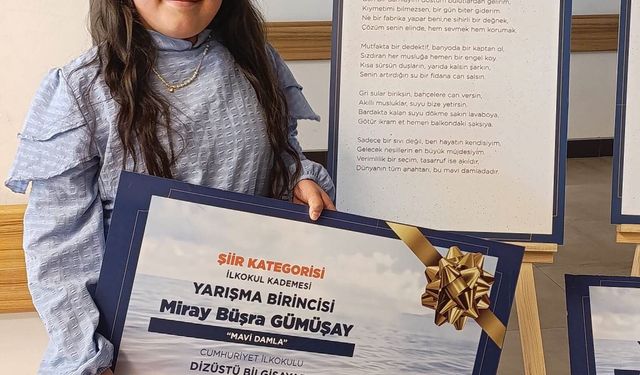 Kütahya’dan büyük başarı: Hisarcıklı öğrenci Türkiye birincisi oldu