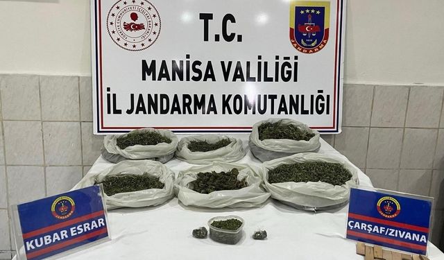 Manisa'da jandarmadan uyuşturucuya darbe: 106 tutuklama