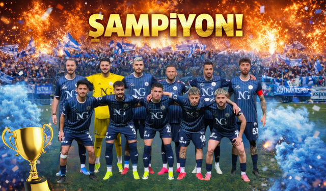 24 yıllık hasret bitti: Kütahyaspor şampiyon!