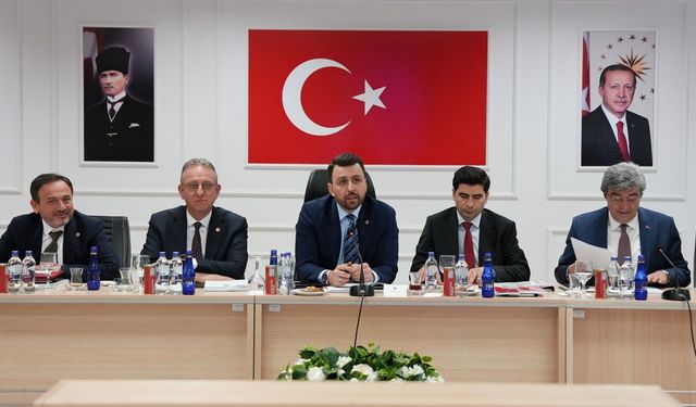 Ak Parti Kütahya Milletvekili Demir, ASFAT'ta denetim toplantısına katıldı