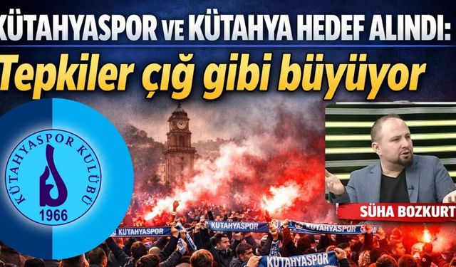 Eskişehirli gazeteciden Kütahyaspor'a iğrenç sözler: ''Namusunu peşkeş çekiyorsun''