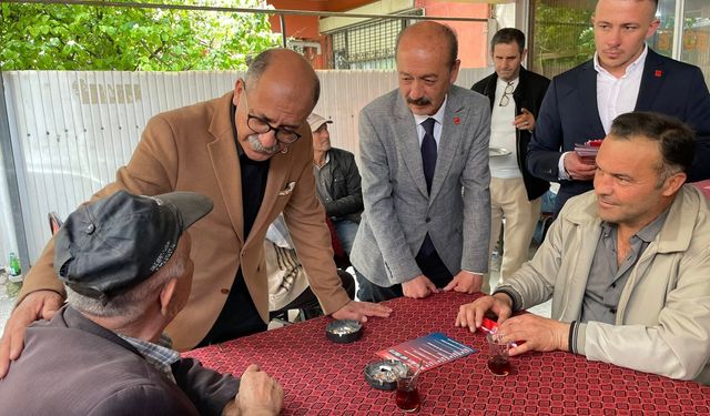 CHP Heyeti Tavşanlı’da Esnafla Buluştu