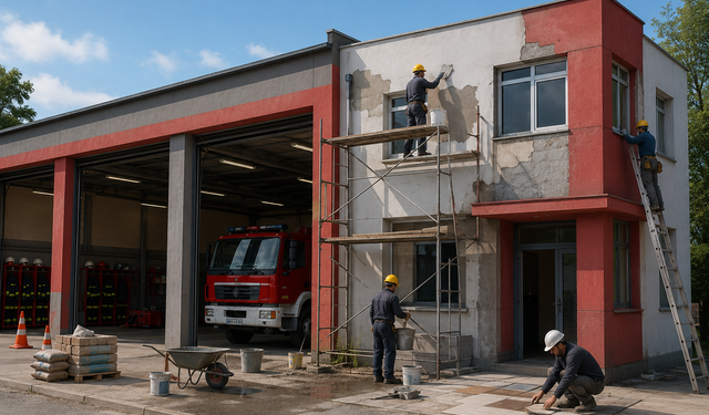 SİMAV ORMAN İŞLETME MÜDÜRLÜĞÜ KINIK YANGIN EKİP BİNASI TAMİRATI