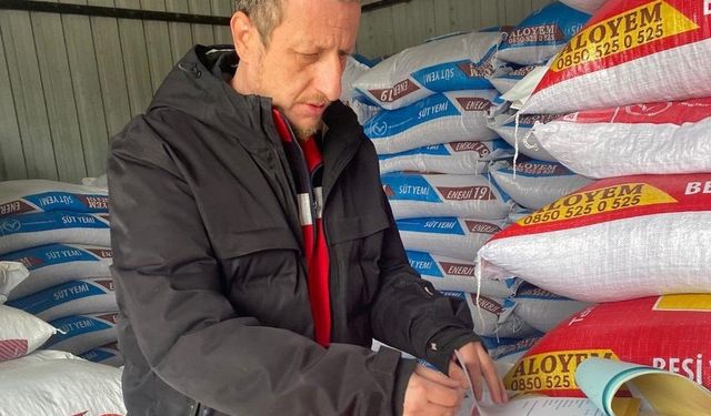 Çavdarhisar’da hayvancılık alarmı: Yem satış noktaları kontrolden geçti