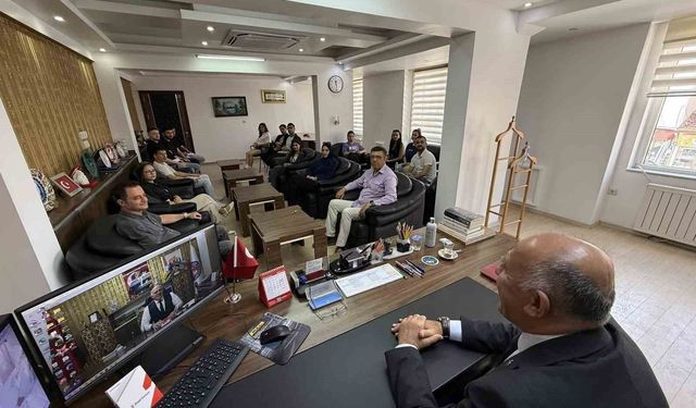Hisarcık MYO öğrencileri teknik gezi kapsamında belediyeyi ziyaret etti