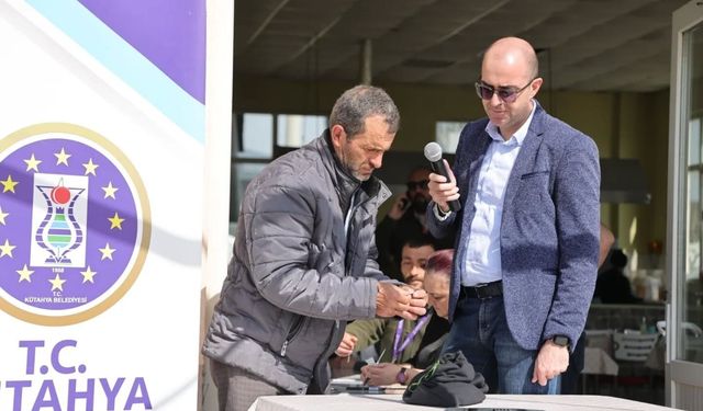 Kütahya’da küçükbaş hayvan yetiştiricileri için kura çekimi yapıldı