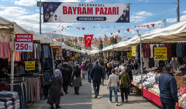 Bayramlık Alacaklar Dikkat: Kütahya’da Dev Pazar Kapılarını Açıyor