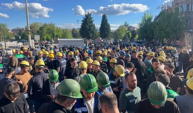 Kütahya'da işçileri ayağa kaldıran maaş krizi çözüldü: ''Hak yerini buldu''