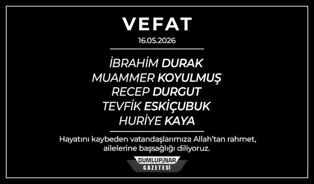 Kütahya'da kara gün: 5 vatandaş hayatını kaybetti