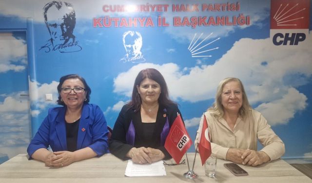 CHP Kütahya Kadın Kolları’ndan Çok Sert Açıklama “Saray Siparişiyle Koltuk Alamazsınız”