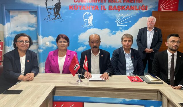 CHP Kütahya Örgütünden Özgür Özel’e Ortak Destek