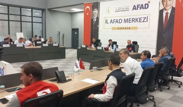 Kütahya'da deprem tatbikatı: Operasyon planı test edildi