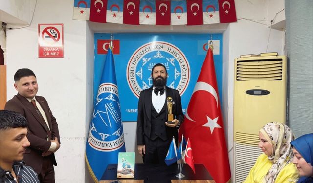 Akif Manaf’a “Eğitim ve Barış Ödülü”