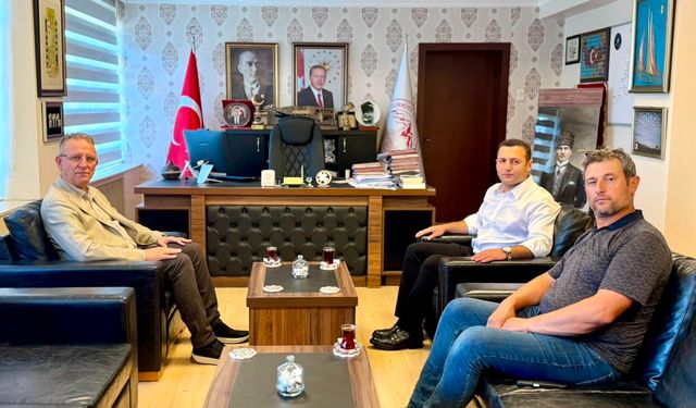 Ak Parti Milletvekili Demir’den, Kaymakam Başkapan’a ziyaret