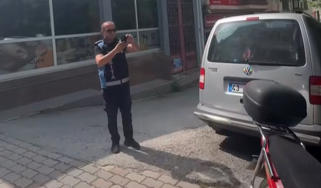 Tavşanlı'da kaldırım 'işgaline' son: Gözler, Kütahya'ya çevrildi