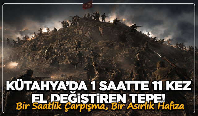 Kütahya’da 1 Saatte 11 Kez El Değiştiren Tepe!