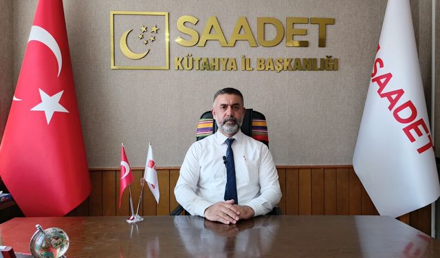 Saadet Partisi İl Başkanı Evren'den tarım çıkışı: ''Ata topraklarınız boşaldı, en değerli şeyinizi kaybettiniz''