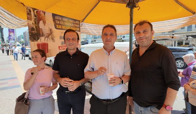 Gazeteciler Günü’nde Bozdağ Kar Helvası İkramı