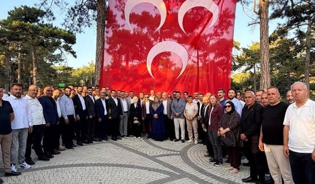 MHP Kütahya Teşkilatı Birlik ve Beraberlik Toplantısını Tunçbilek’te Yaptı