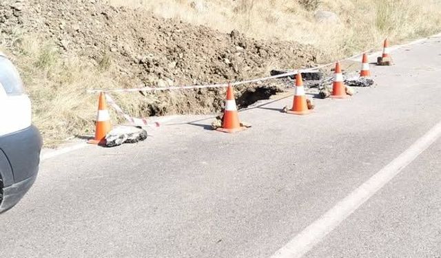 Şaphane'de altyapı çalışmaları sürüyor