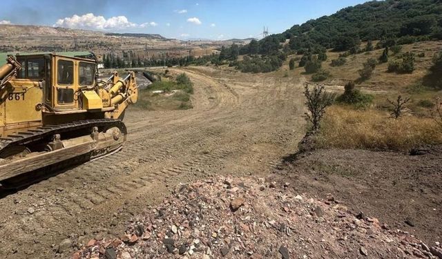 Tavşanlı'da orman yangınlarına karşı kritik önlem: Güvenlik şeridi oluşturuldu