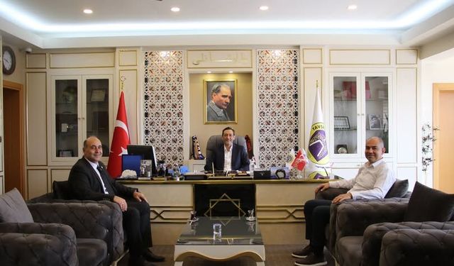 Meteoroloji Kütahya İl Müdürü Demirbaş'tan, Başkan Derin'e ziyaret