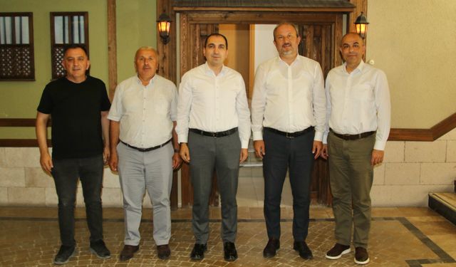Tavşanlı Kaymakamı Özdemir'den belediye ziyareti: İlçedeki çalışmalar masaya yatırıldı