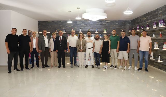 KUTSO sahaya indi! Kimyacılar Sitesi’nde üreticinin nabzı tutuldu