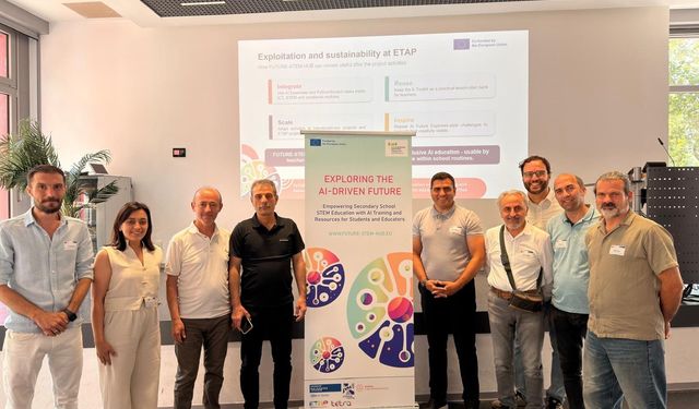 Kütahya İl Millî Eğitim Müdürlüğü, Erasmus+ FUTURE-STEM-HUB Projesi'nde yer aldı
