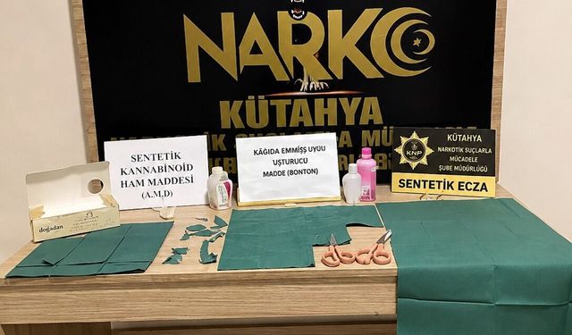 Kütahya’da Zehir Tacirlerine Operasyon: 56 Bin İçimlik Madde Yakalandı