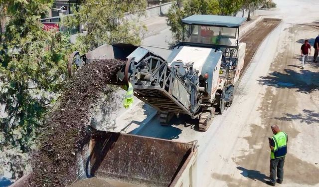 Kütahya’da Tunçbilek ve Etiler Caddelerinde Asfalt Hazırlığı Başladı