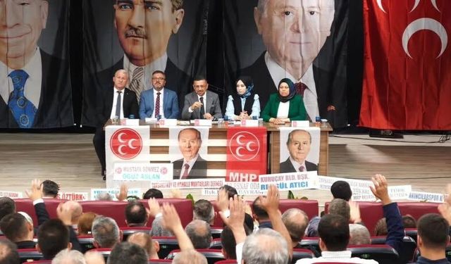 MHP Tavşanlı’da Yeni Dönem: Behiç Barut İlçe Başkanı Seçildi