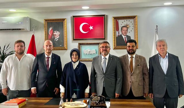 MHP’den Ceyda Çetin Erenler ve Osman Zeybek’e ziyaret