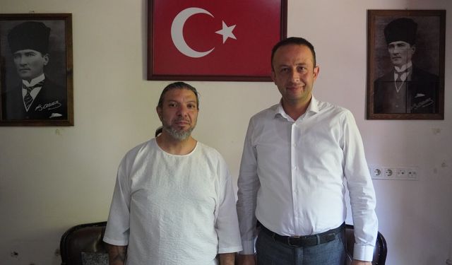 Dumlupınar Gazetesi’nin 56. Yılında Haşim Ertekin’den Tebrik Ziyareti