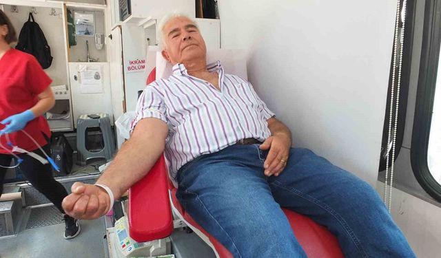 Aşırı sıcaklar kan bağışını olumsuz etkiledi